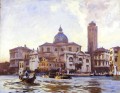 Palazzo Labia and San Geremia Venice John Singer Sargent